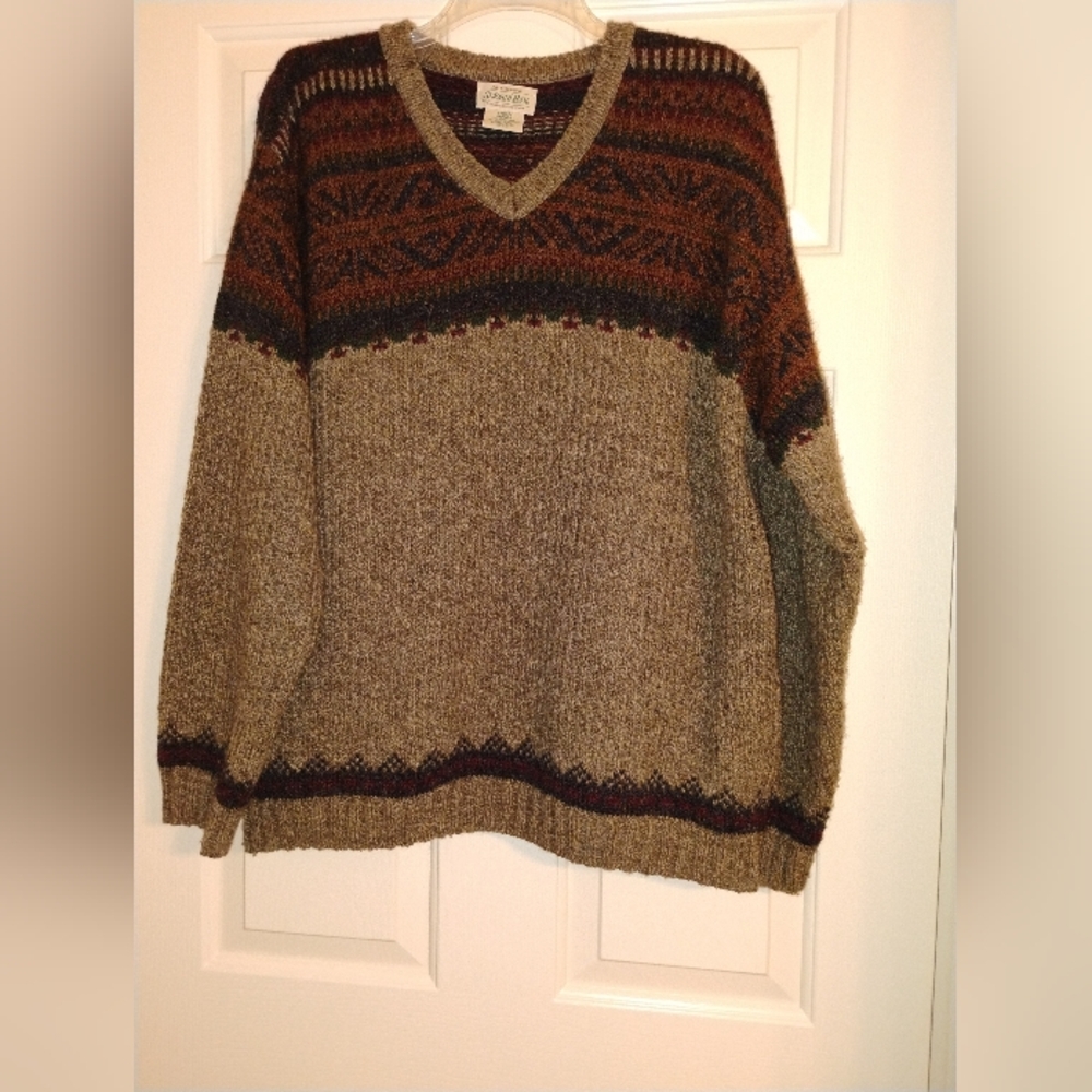 Vintage St. John's Bay V-Neck Sweater